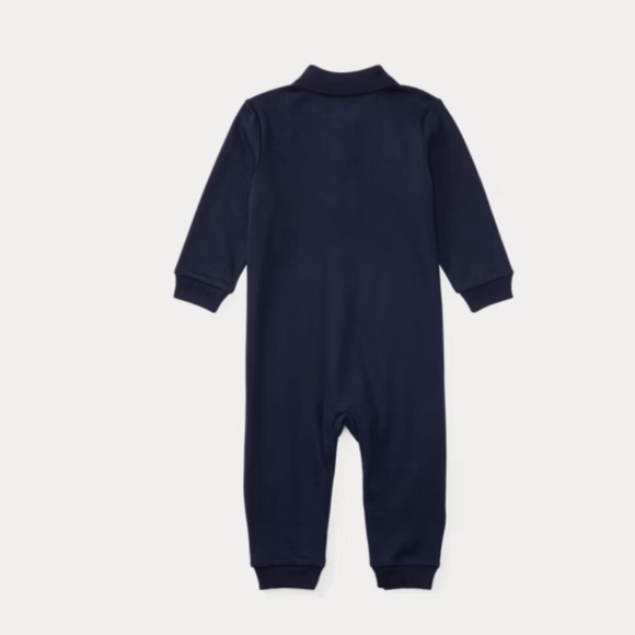 Ralph Lauren Pony Soft Cotton Polo Coverall - Picture 2 of 2